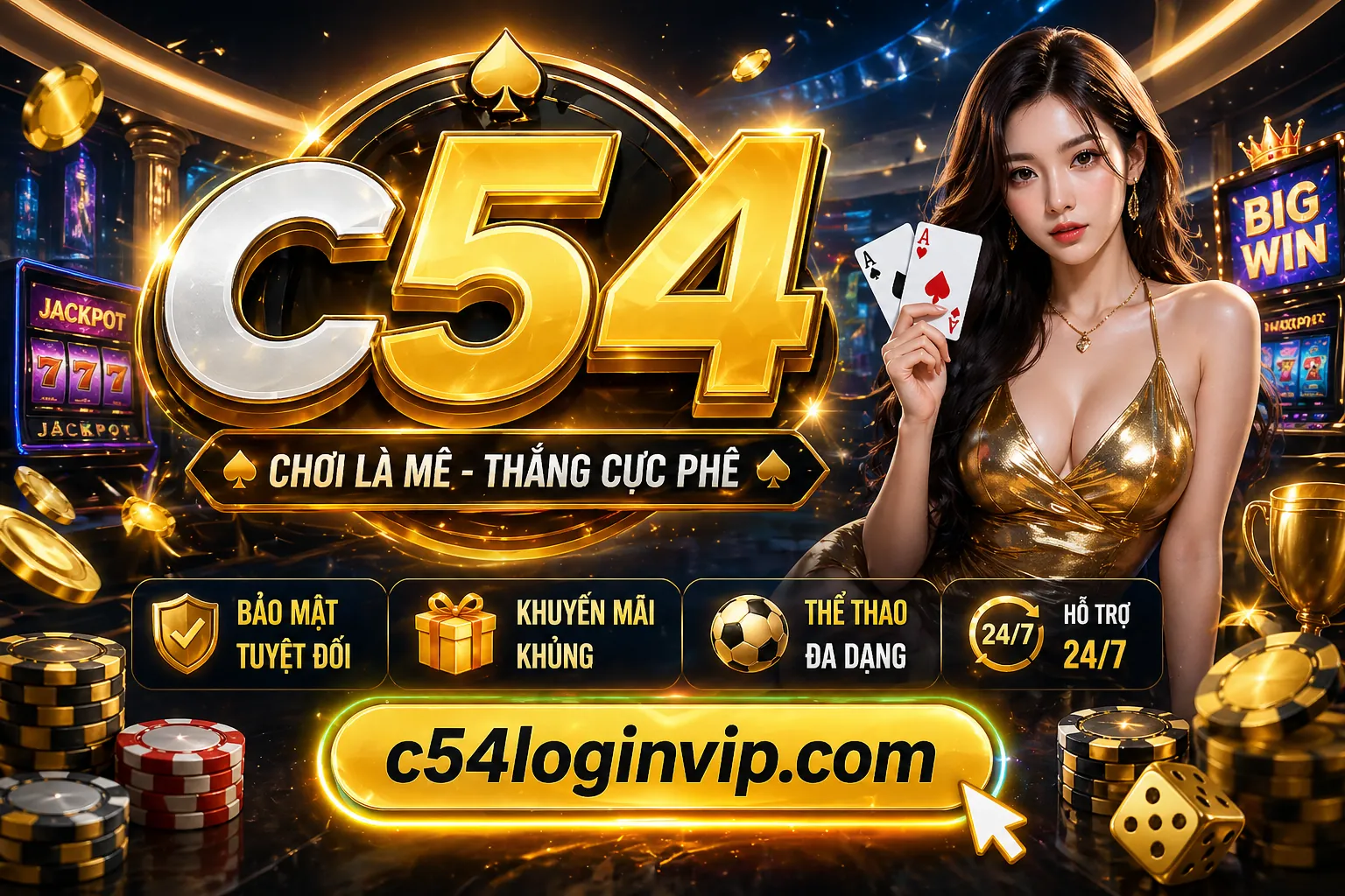 Sân vận động với ánh đèn rực rỡ và biểu tượng xvip chính thức, thể hiện sự phấn khích của cá cược thể thao